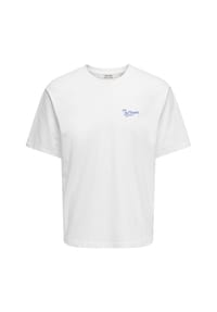 ONLY & SONS - T-Shirt Milo Sketch Life Kurzarmshirt - 209130005 CROCKERY