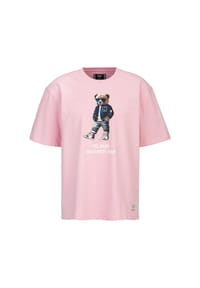 19V69 ITALIA - Oversized T-Shirt TAMARO BEAR - Navy