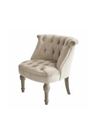 LOBERON - Sessel Ardilleux creme/braun - creme/braun