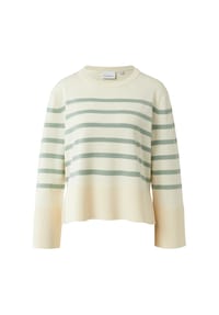 comma, - Strickpullover, Rippbündchen, für Damen - 04G7 WHITE