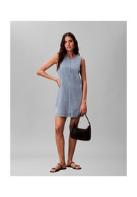 Calvin Klein Jeans - Jeanskleid, ärmellos, für Damen - 1XT  BLUE