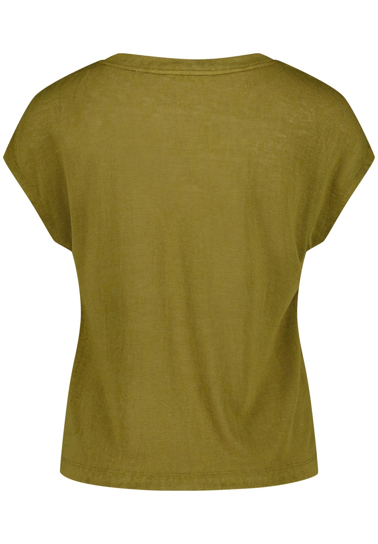 Zero Kurzarm-Shirt Mit V-Ausschnitt, Rot, 34