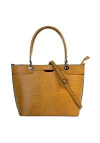 Cluty - Handtasche Echt Leder, Made In Italy - blau