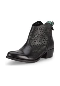 Felmini - Leder Stiefelette - Schwarz