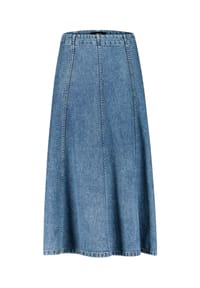 zero - Jeansrock mit Reißverschluss - Middle Blue Denim