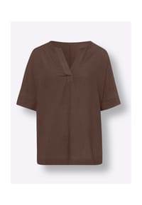 heine - Bluse + Hose - schoko