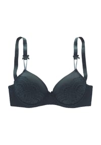 LASCANA - Bügel-BH Aurora, Spitze, für Damen - 27 PETROL