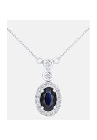 Diamant L'eternel - Halskette, mit Diamant, 375 Weißgold - white gold