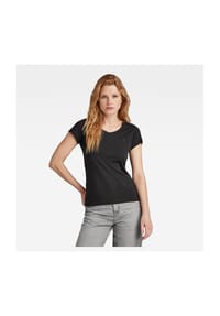 G-STAR RAW - T-Shirt, V-Ausschnitt, für Damen - 6484 DK BLACK