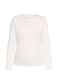CARTOON - Langarm-Shirt mit Kragen - Rohweiß