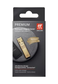ZWILLING TWINOX® GOLD EDITION - Premium Kompakt-Nagelknipser - 