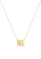 elli. Halskette Buchstabe M Initialen Trend Minimal 925 Silber Bild 2