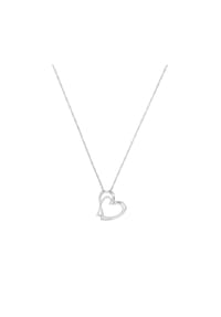 amor - Kette mit Anhänger - Silber