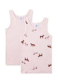 Sanetta - Unterhemd, 2er-Pack, für Kinder - 38134 ROSA