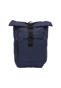 GLOBETROTTER LENNE - Rucksack, Rolltop - BLACK/BLUE