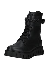 TT BAGATT - Lederimitat Stiefelette - Schwarz