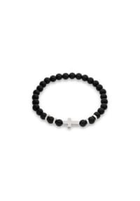 s.Oliver - Armband Beads - schwarz