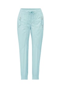 PADDOCK'S® - Relaxed Fit Damenhose mit Kordelzug DRAW STRING - Powder green