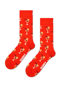 HAPPY SOCKS - Socken "Orange Spritz", Rippbündchen - 2900 DARK ORANGE