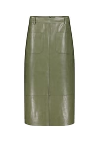 CARTOON - A-Linien-Rock mit Taschen - Pale Khaki