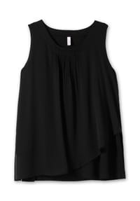 sheego - 2-in-1-Top - rubinrot
