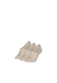 Calvin Klein - Füßlinge, 3er-Pack, für Damen - 001 BLACK