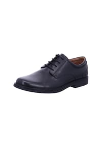 CLARKS® - Halbschuhe, Leder, für Herren - 02  BLACK LEATHER