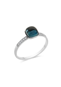diamonds by Ellen K. - Ring 585/- Gold 10 Brillant 0,054ct. - weiß