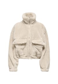 ONLY® - Teddy Jacke "Anna Contact", für Damen - 189959 STONE