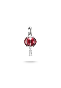 Thomas Sabo - Charm-Anhänger Lampion Connect - silberfarben, rot, schwarz, weiß