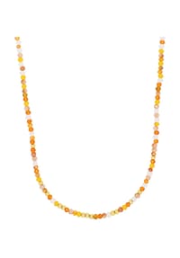 NOELANI - Damen Kette, Edelstahl - ORANGE