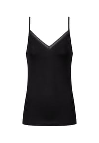 mey - 1110099 Spaghetti Top, 3 SCHWARZ, L - 1 WEISS
