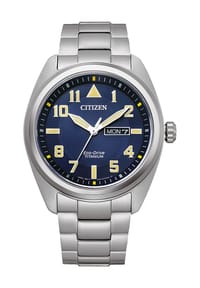 CITIZEN® Super Titanium - Herren Solaruhr "Super Titanium BM8560-88LE" - silber