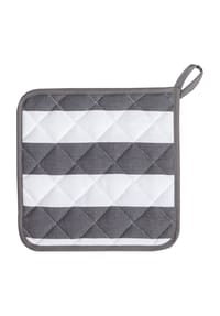 KRACHT® - Topflappen "Blockstreifen" - 10 ROT