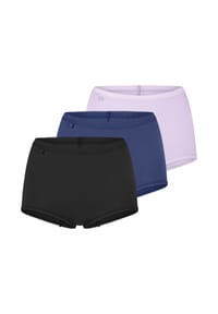 sloggi - Basic+ Maxislips, 3er-Pack, Baumwollstretch, für Damen - BLAU MIX