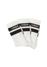 COPENHAGEN STUDIOS - Tennissocken, 3er Pack - 904 3X BLACK