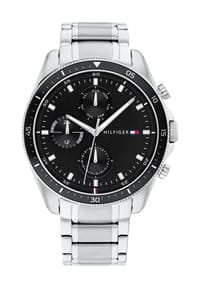TOMMY HILFIGER - Herrenuhr "Parker 1791835" - silber