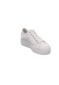 paul green - Sneaker, Glattleder, Plateausohle, für Damen - MAINCALF WHITE