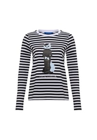 CAT by manii'ta lacitta - Langarmshirt Drama Queen CAT - white-black