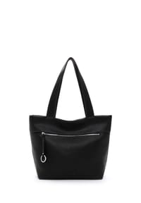 SURI FREY DEBBY - Shopper, Kunstleder, Reißverschluss, für Damen - 100 BLACK, NOS