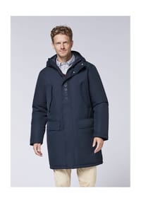 POLO SYLT - Mantel im Parka-Design - 19-4010 Total Eclipse