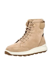GEOX - Schnürstiefeletten, Leder, für Damen - C5018 NATURAL