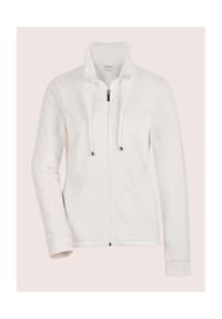 MADELEINE - Flauschige Nickijacke mit Reißverschluss - marine