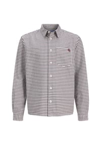 ORIGINALS by JACK & JONES - Freizeithemd , Comfort Fit, Langarm, Kent-Kragen, für Kinder - CHOCOLATE TRUFFLE