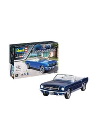 Revell® - Fahrzeug-Modellbausatz Geschenkset 60th Anniversary of Ford Mustang, 91 Teile, 1:24 - 