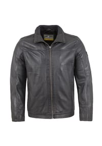 redpoint - Herren Lederjacke Lammnappa anthra - anthra