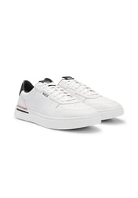 BOSS - Sneaker "Lowtop", Glattleder, für Herren - 140 OPEN WHITE
