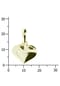 OSTSEE-SCHMUCK® Anhänger , Herz , Gold 333/000 Bild 3