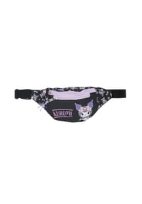 COFI - Kuromi Hüfttasche für Kinder – Gürteltasche 12x23x9 cm mit Reißverschl - 