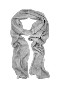 collezione alessandro® - Schal Jeans aus softem Naturstoff im Jeanslook bedruckt - blau